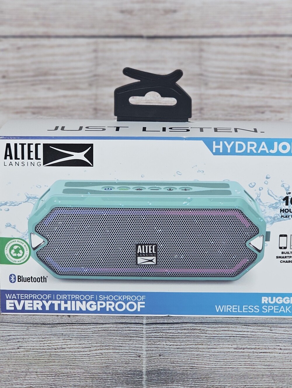 Altec Lansing Hydra Jolt Wireless Bluetooth Speaker, Waterproof Portable Speaker
